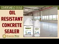 CoverShield U140 Semi Gloss Water-Based Heavy Duty Stain Oil Resistant Concrete Sealer