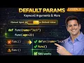 Python Default Parameters Keyword Arguments Explained Python Tutorial