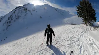 Download Samoens 1600. Dahu. (blue). Grand Massif. Feb2020. GoPro MAX 360. MP3