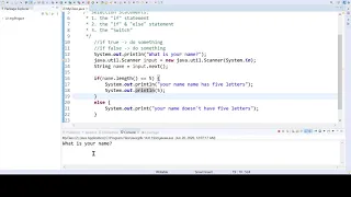 Java Tutorial 6 Selection Statements If and else statements