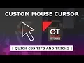 How to Create Custom Cursor Using Html and CSS - Custom Mouse Cursor in CSS