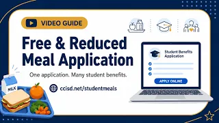Free Reduced Meal Application Guide CCISD Parent 101