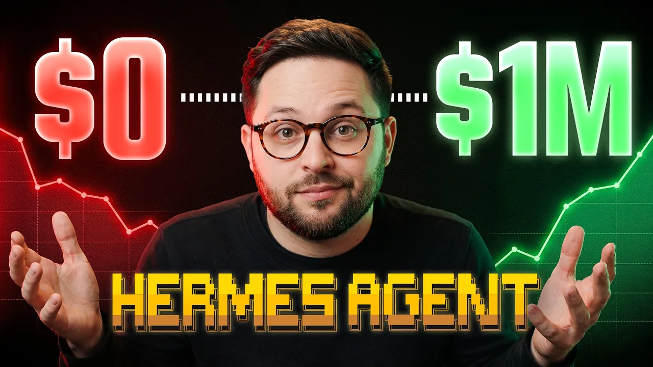 Don't Just Automate: Use Hermes Agent to Make Money: video thumbnail