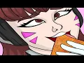 D Va Ahegao Drawing Timelapse