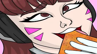 D Va Ahegao Drawing Timelapse