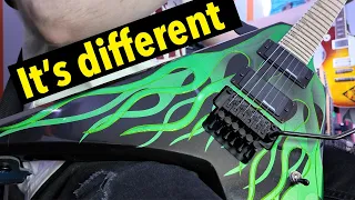NOT Your Regular V Guitar. Badlands gx2