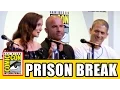 PRISON BREAK Comic Con 2016 Panel - Season 5 Wentworth Miller Dominic Purcell Sarah Wayne Callies