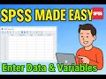 Beginner s Guide How to Enter Data Define Variables in SPSS
