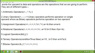 Java Arithmetic Operators - in Hindi Lecture-6