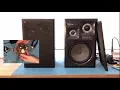 Speaker restoration repair - capacitor replacement crossover