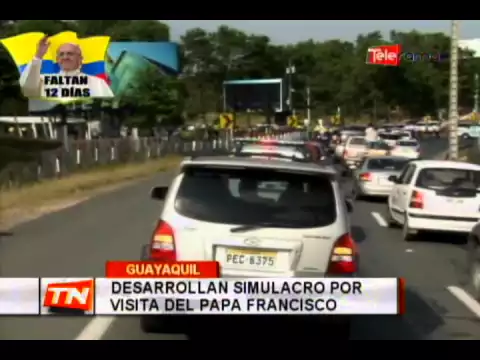 Desarrollan simulacro por visita del Papa Francisco