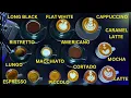 Step-by-Step Barista Tutorial for Beginners 14 COFFES Cappuccino vs Latte vs Flat white vs Cortado