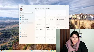نصب آسان و سریع انواع فونت فارسی در ویندوز      ترفند دوم دندنها