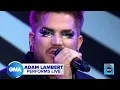 Lagu Adam Lambert - Holding Out for a Hero (live gma)