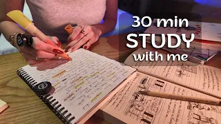 30 мин ФОН для ТЕХ, КТО НЕ МОЖЕТ СОСРЕДОТОЧИТЬСЯ /ASMR Потрескивание камина, звуки письма БЕЗ МУЗЫКИ