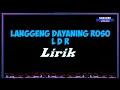 Download Lagu LDR - LANGGENG DAYANING RASA  ( LIRIK ) - NIKEN SALINDRY