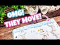 Make the Cutest Interactive Journal Pages with Adorable Cat Washi