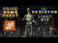 Light Kit for 12 Skeleton Home Depot Halloween 2023