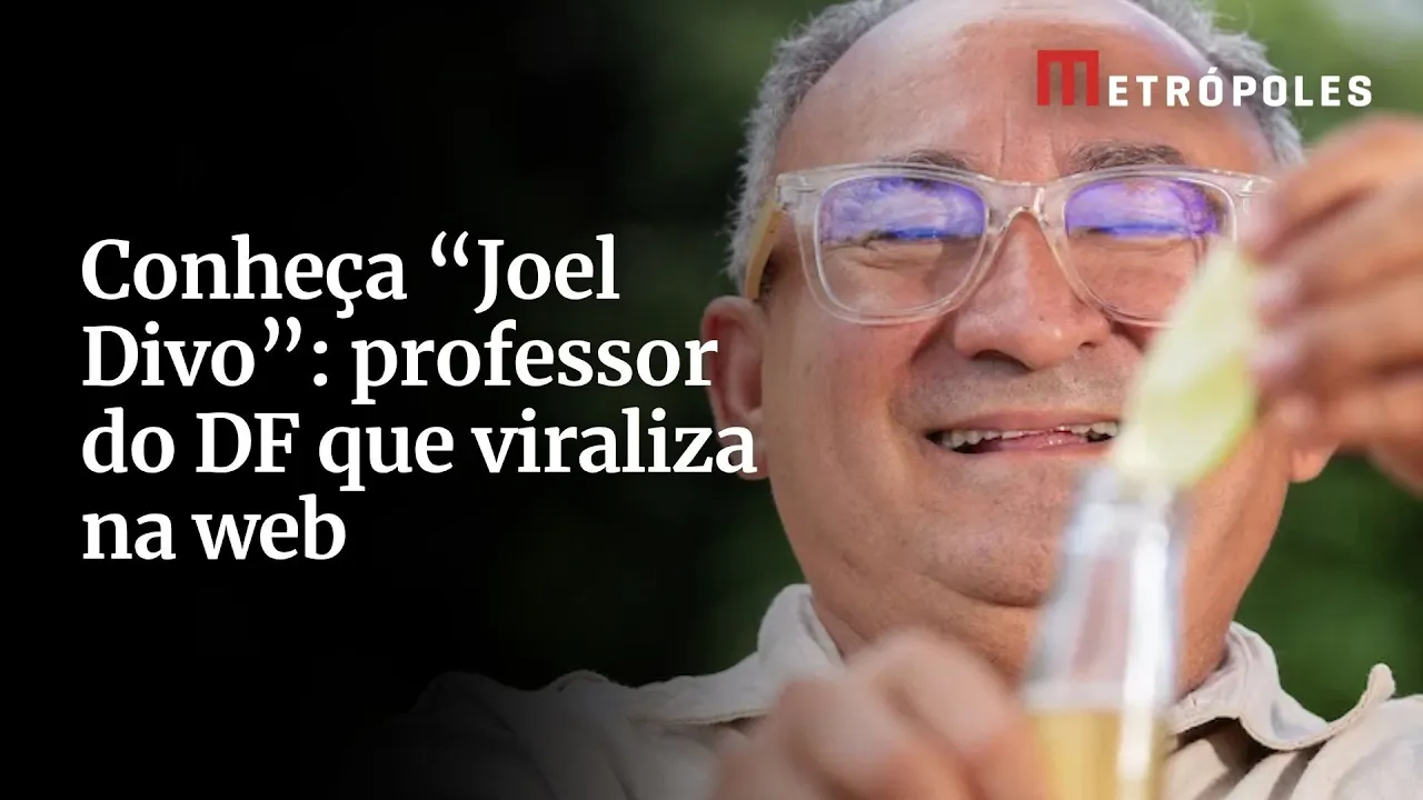 'Professor Joel Divo do DF conquista a internet: veja como ele viralizou e alcançou milhões de seguidores!'