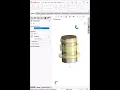 Cylindrical Groove Cutting in SolidWorks Revolve Cut Tutorial