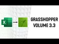 Grasshopper Tutorial Volume 3 3 - Organize data from excel
