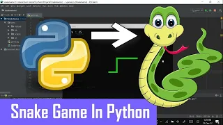 Code a Snake Game with Python and Pygame -Tutorial snake game Python Pygame project