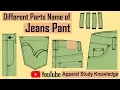 Different Parts Name of a Jeans Pant