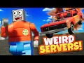 I Joined the BEST WEIRDEST RP Servers in Brick Rigs