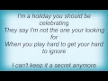 Lagu Donnas - Can't Keep It A Secret Lyrics