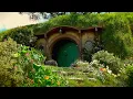 Lord of the Rings | 🌿 The Shire, Peaceful Music & Ambience on a Relaxing Sunny Day in 4K, Human-Made