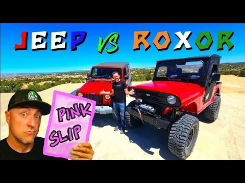 Download MP3 Mahindra Roxor VS Jeep Wrangler For Pink Slips!!?!    With @MisAdventureLab