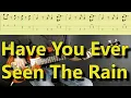 Download Lagu CCR - Have You Ever Seen The Rain (Bass cover with TAB)