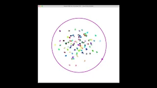 Random Walk with Bounding Circle - Python Turtle Project