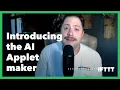 Introducing the AI Applet maker