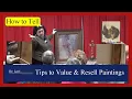 How to Tell Value Paintings by Size Cracks Board Paint Signature Thrifting Secrets - Dr Lori