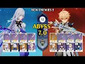 NEW Spiral Abyss 7 0 C0 Skirk Freeze C6 Pyro Traveler Overload Genshin Impact