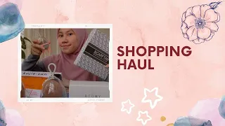 Download UNBOXING SHOPPING HAUL || MALAYSIA || shopee, igshop, atomy MP3