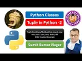 Tuple Functions in Python Tuple Methods Len Count Min Max Sum Sort Index Delete practical example