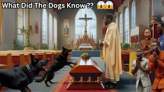 YOU WON'T BELIEVE  WHY THE DOGS BARKED AT THE COFFIN DURING A FUNERAL...IF ONLY THEY KNEW #tales