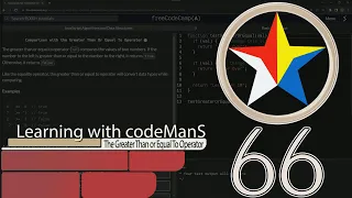 JavaScript Basic 66 Comparison with the Greater Than Or Equal To Operator FreeCodeCamp