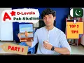 How to get an A in O levels Pak studies Part 1 History I Top 3 tips from an A student