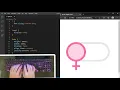 Creating a Gender Toggle Switch with HTML and CSS CSS Gender Selector Tutorial