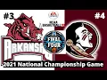 NATIONAL CHAMPIONSHIP - #3 Arkansas vs #4 Florida State - NCAA Basketball 10 Simulation!