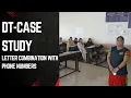 DT CASESTUDY LETTER COMBINATION WITH PHONE NUMBERS PYTHON LANGUAGE SNS INSTITUTIONS