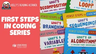 First Steps in Coding Series Spring 2022 New Title Usborne Books More Learn to Code Coding
