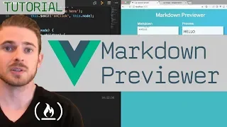 Build a Markdown er with Vue js