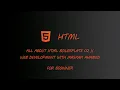 What is The HTML Boilerplate Web Development WIth Masrafi Ahamed