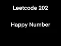 Leetcode 202 Happy Number Python Coding Interview Prep