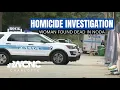 Homicide investigation after woman found dead in Charlotte NC