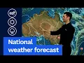 National Weather Forecast A wet and windy week across the south